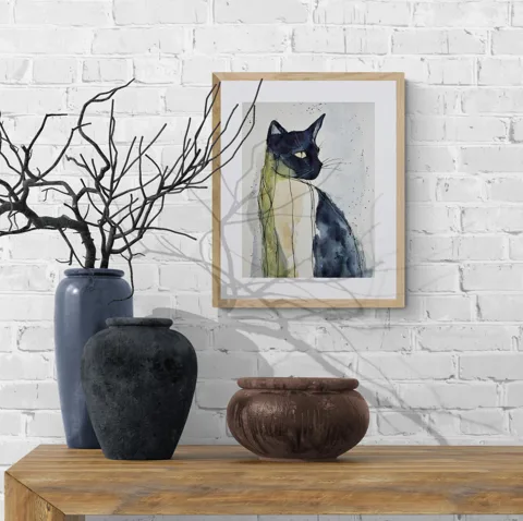 Abstract Cat