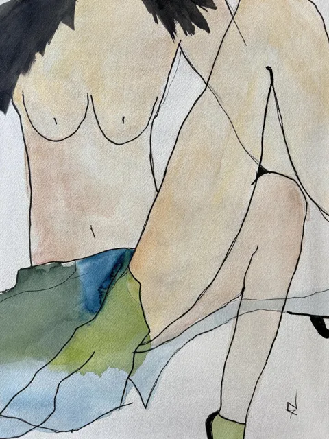 Watercolor Figurative