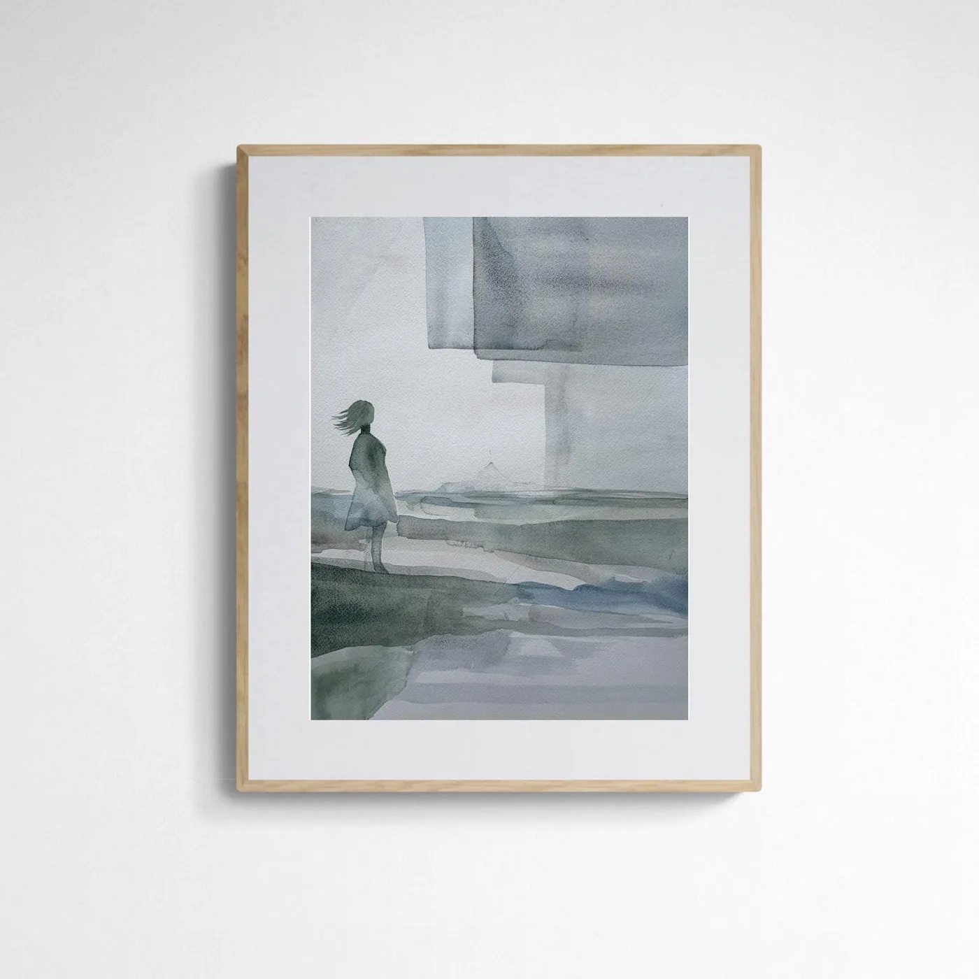 Minimalist Woman Silhouette
