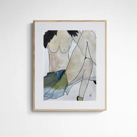 Nude Line Art